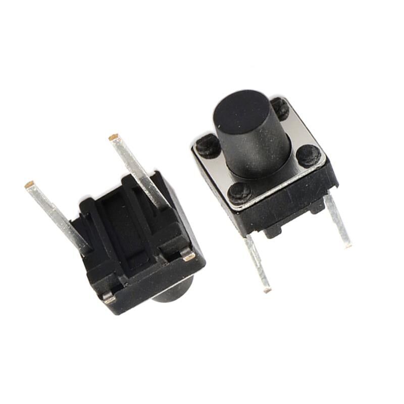 Ayt Tact Switch Şaseli 6x6x3.5 Mm 2 Bacak IC-200A C9 Buton