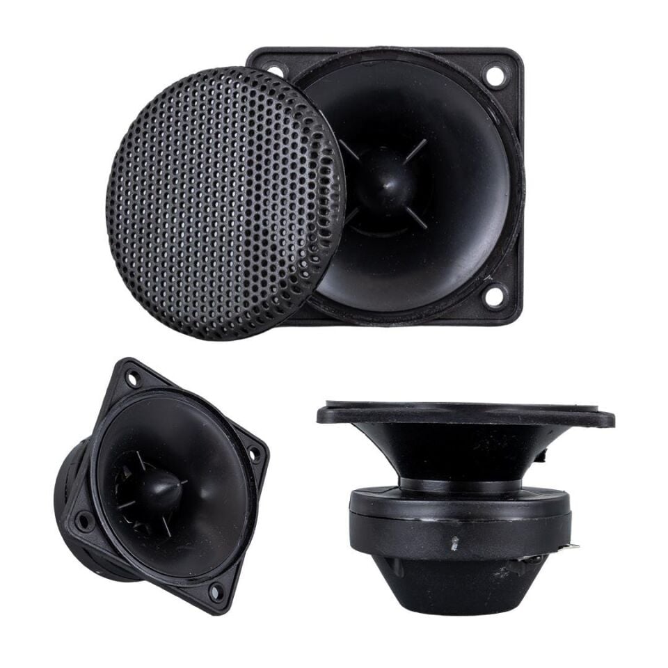 Magicvoice TS-1013 Piezo Kare Tweeter 62X62mm Metal Kapaklı Yedek Tweeter