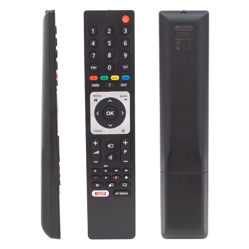 Ayt Arçelik Beko Rc 3304805 Netflix PIP Tuşlu Lcd Led Tv Kumandası Ts5187R-A1