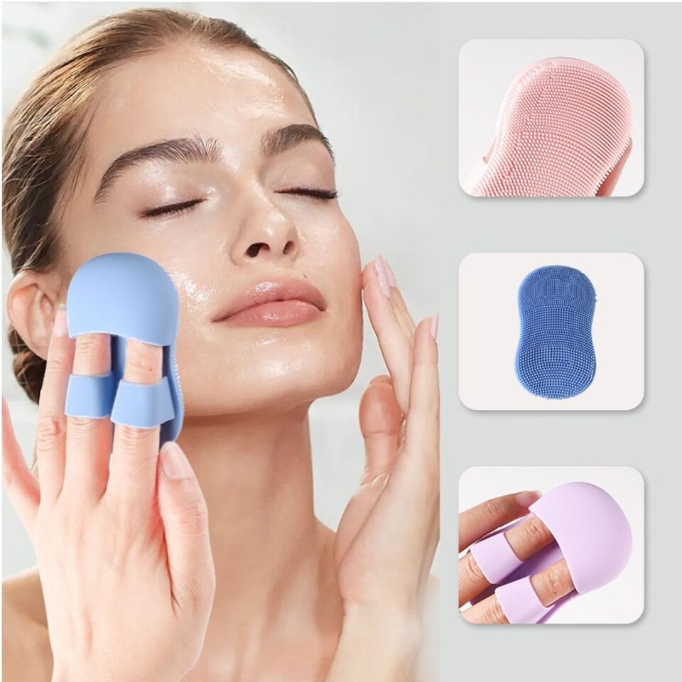 Sunup SN-29144 Silikon Cilt Yüz El Temizleme Ve Peeling Fırçası