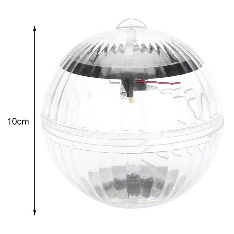Powermaster PM-25477 Solar Panelli Havuz Topu RGB Led Ambiyans Aydınlatma Su Geçirmez
