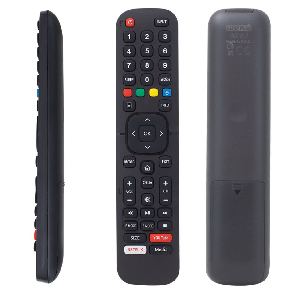 WEKO KL STRONG SMART NETFLIX-YOUTUBE-MEDIA TUŞLU LCD LED TV KUMANDA