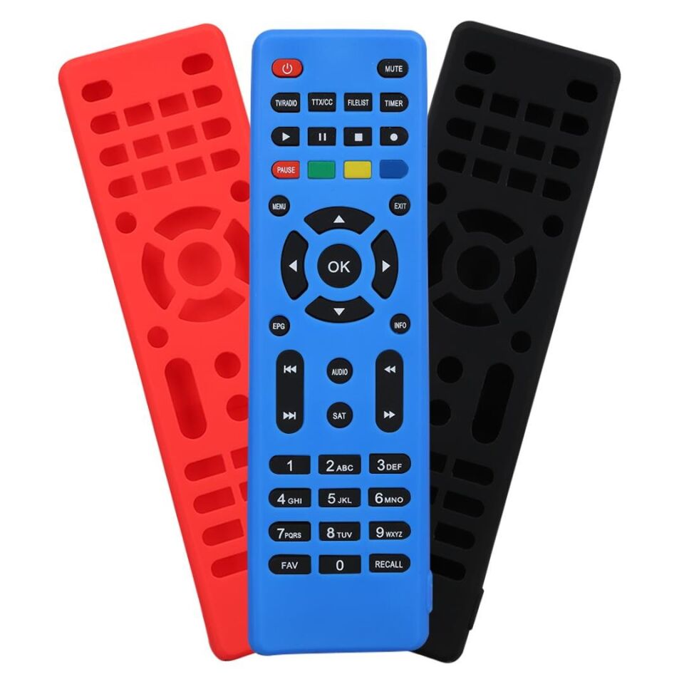 Weko WK-24740 Silikon Kumanda Koruma Kılıfı Uydu Alıcıları İçin Uydundur