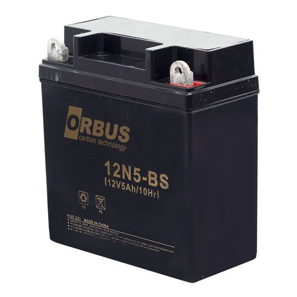 Ayt Orbus 12 Volt 5 AH Elektrikli Bisiklet Aküsü Motosiklet Akü