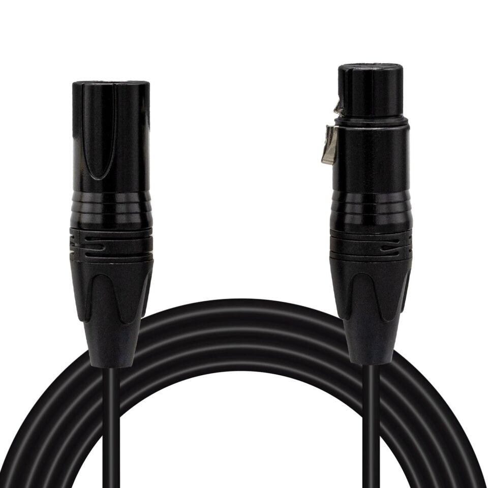 Magicvoice LD381 Canon Erkek Canon Dişi 1 Metre Kablo Anfi Mixer Ses Kablosu