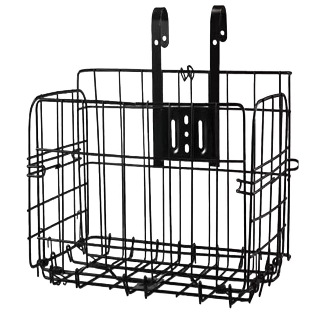 Sunup SN-37894 Katlanabilir Bisiklet Sepeti Metal Tel Gövde 34X20x23cm Pratik Taşıma Sepeti