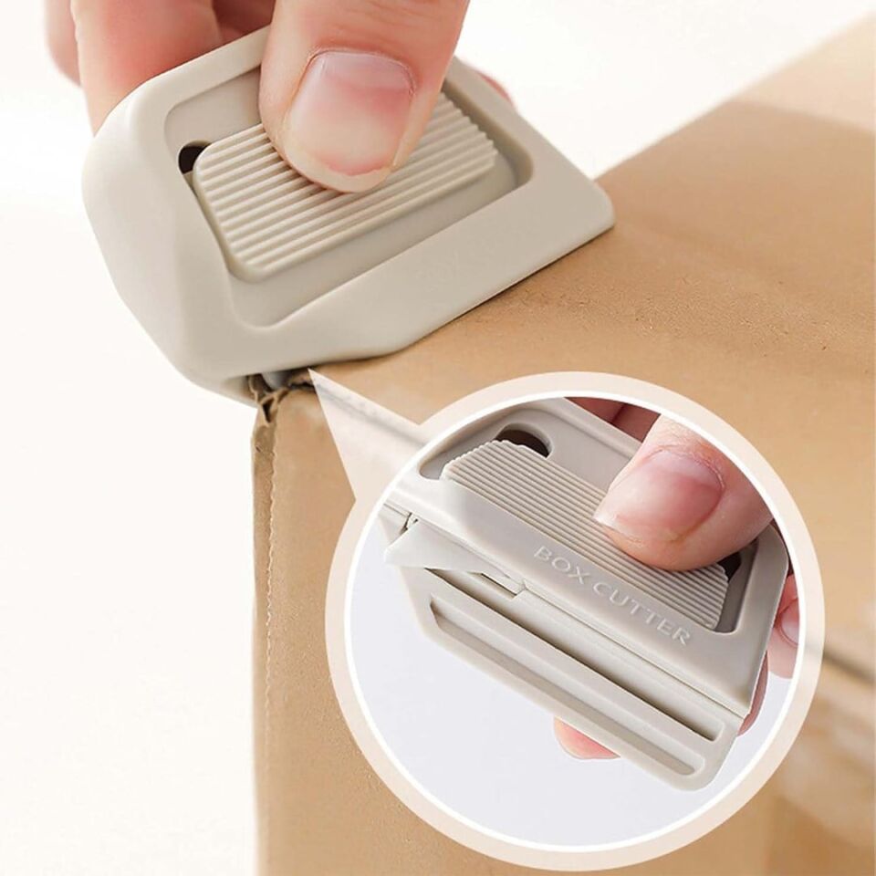 Sunup SN-29134 Manyetik Pratik Mini Paket Açıcı Kutu Koli Kesici Keseceği