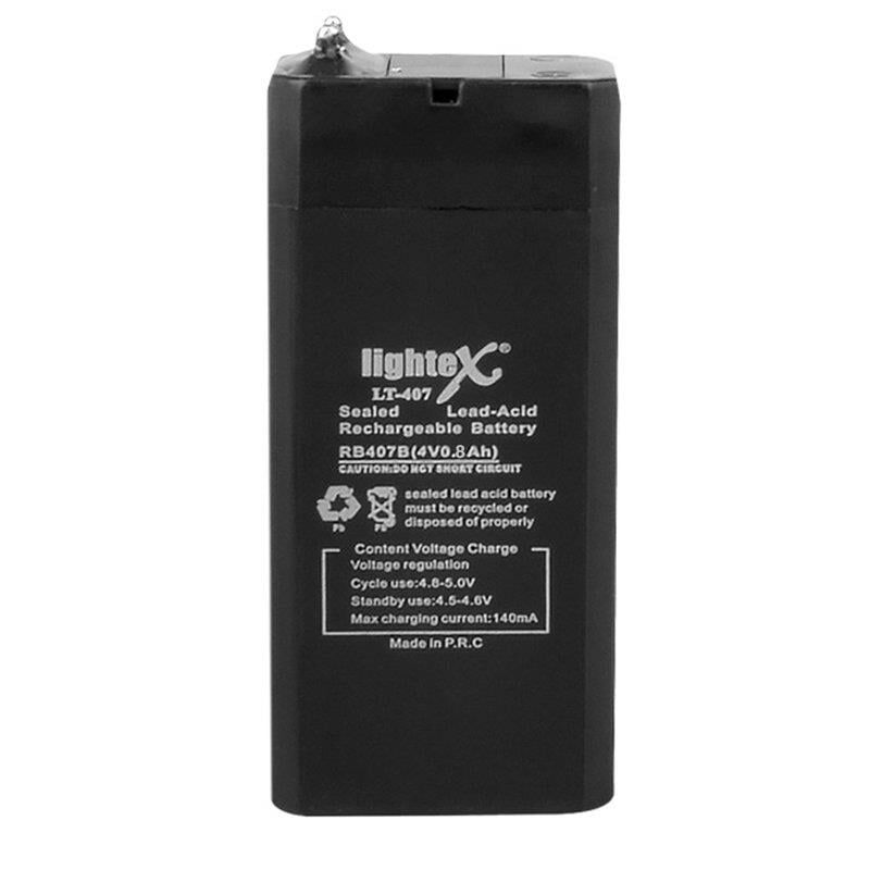 Ayt Lightex LT-407 4 Volt 0.8 Amper Işıldak Aküsü
