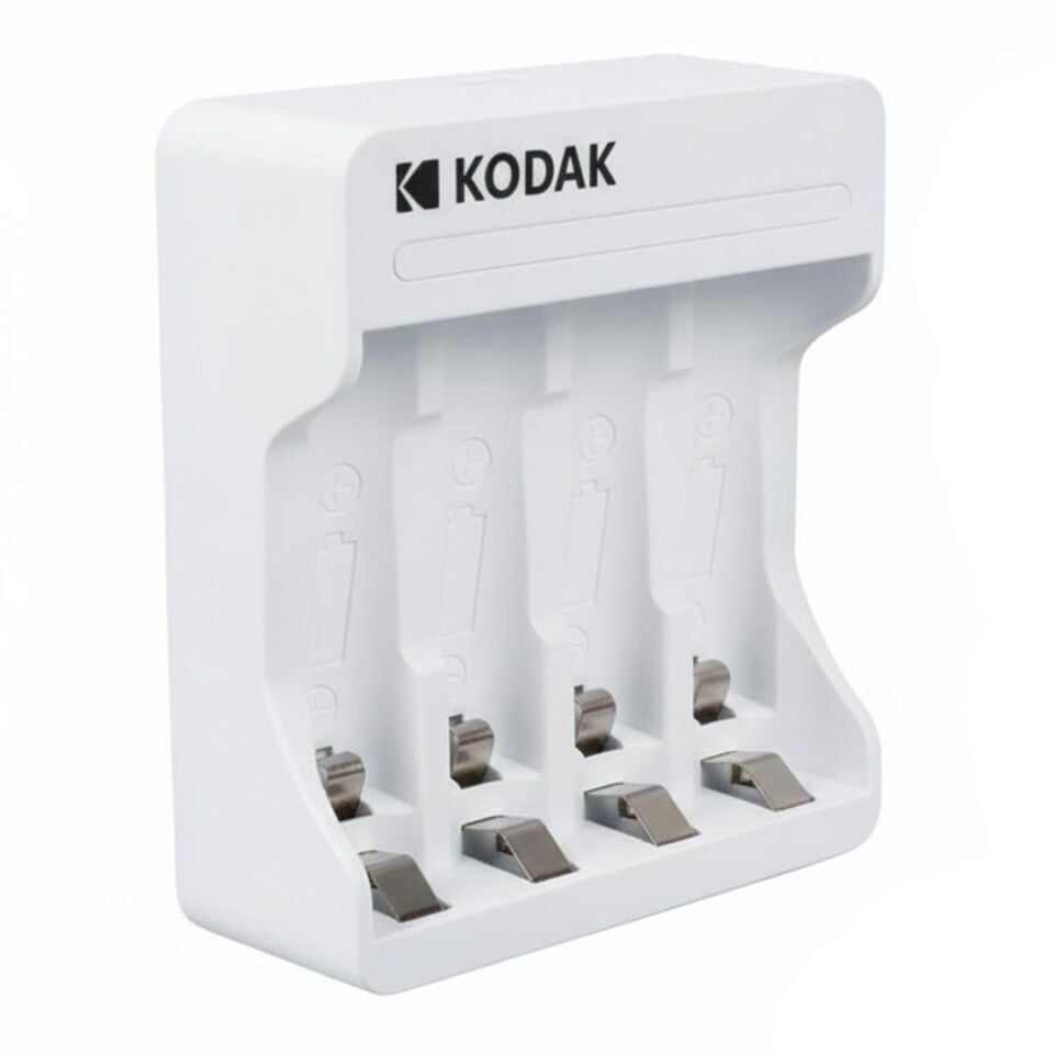 Kodak KD-29490 4'Lü AA AAA Ni-MH Otomatik Hızlı Pil Şarj Cihazı Aleti Type-C