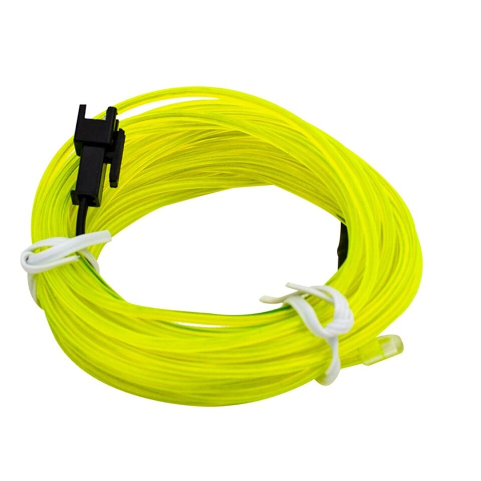 POWERMASTER PM-6083 NEON PARLAK (FLORASAN) YEŞİL 5 METRE İP AYDINLATMA (5 VOLT USB ADAPTÖRLÜ)