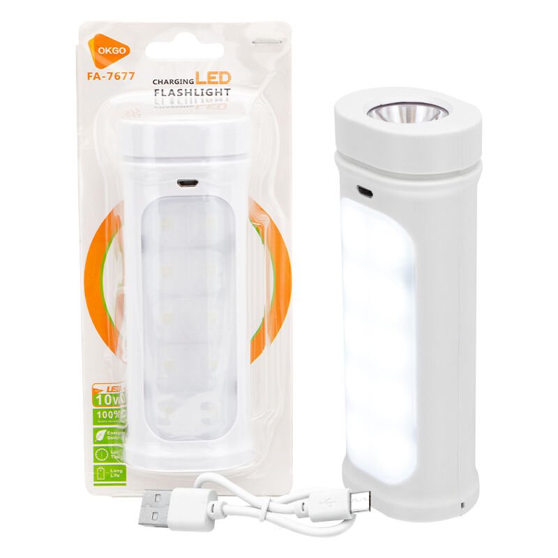 Powermaster FA-7677 İki Kademeli Şarjlı Ledli El Feneri Işıldak 10 Watt Kaliteli
