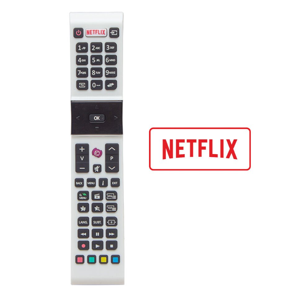 Ayt Profilo LCD LED Kumanda Profilo Netflix Tuşlu Jvc Vestel Sanyo RCA49130 Yazısız