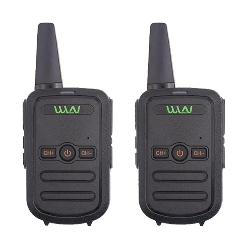 Ayt Wln KD-C51 16 Kanal Siyah İkili Telsiz El Telsizi Seti 3-5 Km Açık Alan Menzili Şarjlı 136x59x21mm