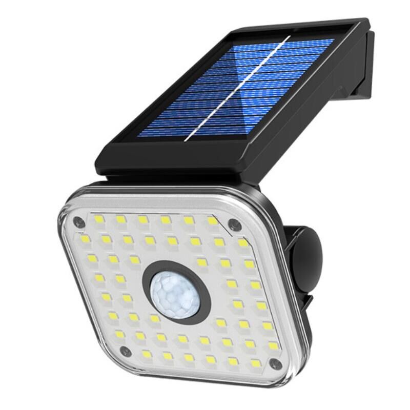 Powermaster LF-1750B 48 SMD Ledli 3 Modlu Sensörlü Solar Duvar Lambası Güneş Enerjili Bahçe Aydınlatması