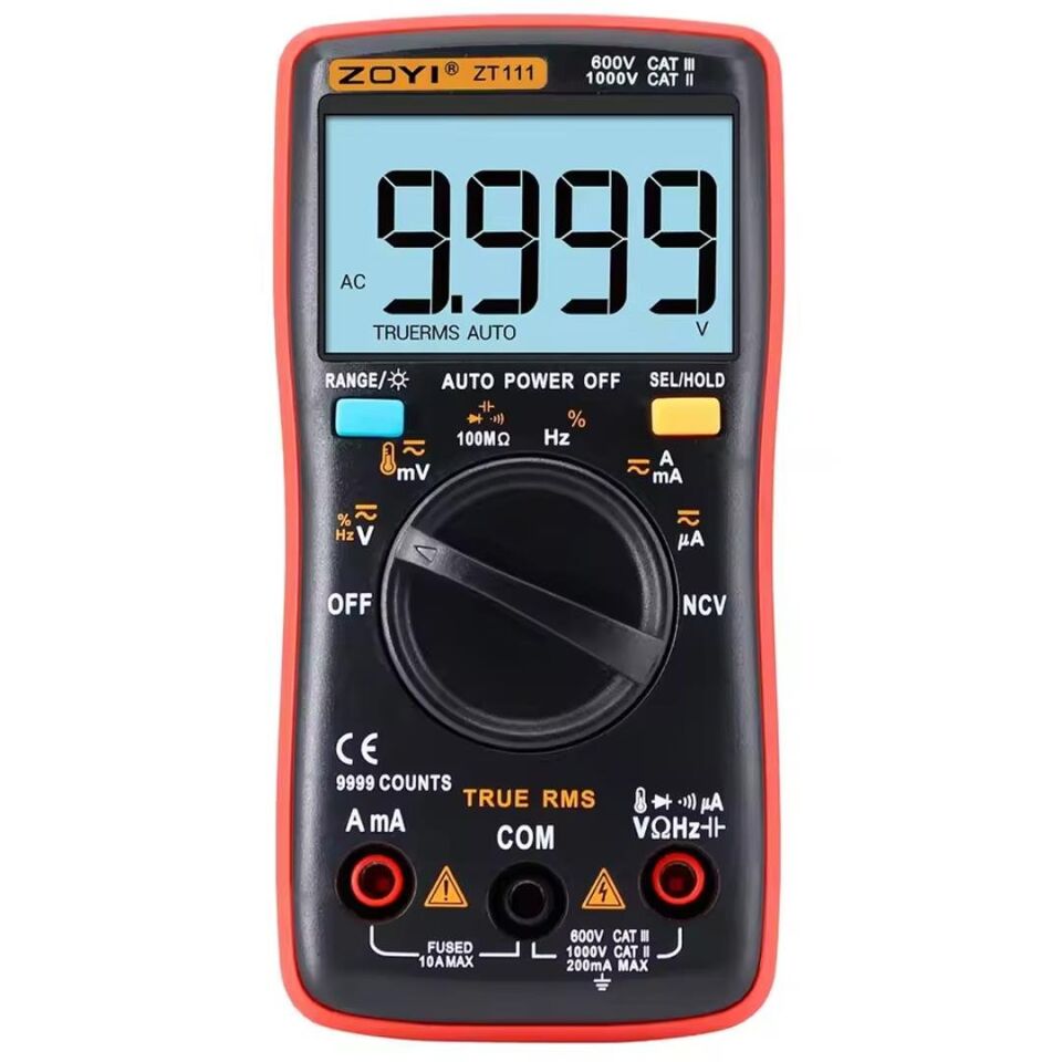 Ayt Zoyi ZT-111 Dijital Multimetre Ölçü Aleti Ac Dc Akım Gerilim Ölçer Ölçüm Cihazı