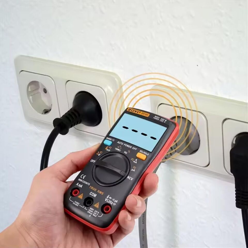 Ayt Zoyi ZT-111 Dijital Multimetre Ölçü Aleti Ac Dc Akım Gerilim Ölçer Ölçüm Cihazı
