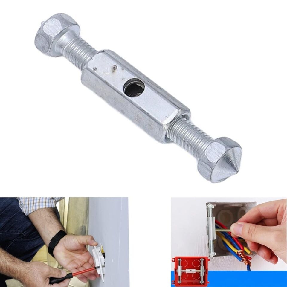 Powermaster PM-29731 Tip 86 Soket Kutusu 1 Adet Tamir Aparatı Duvar Tipi Priz Anahtar Tamir Parçası
