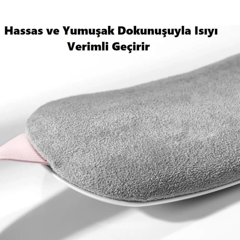 Ayt Sunup SN-27378 Regl Dönemi Karın Bel Sıcak Isıtma Titreşim Masaj Yastığı Cihazı Kramp Ağrı Kesici 3 Kademeli