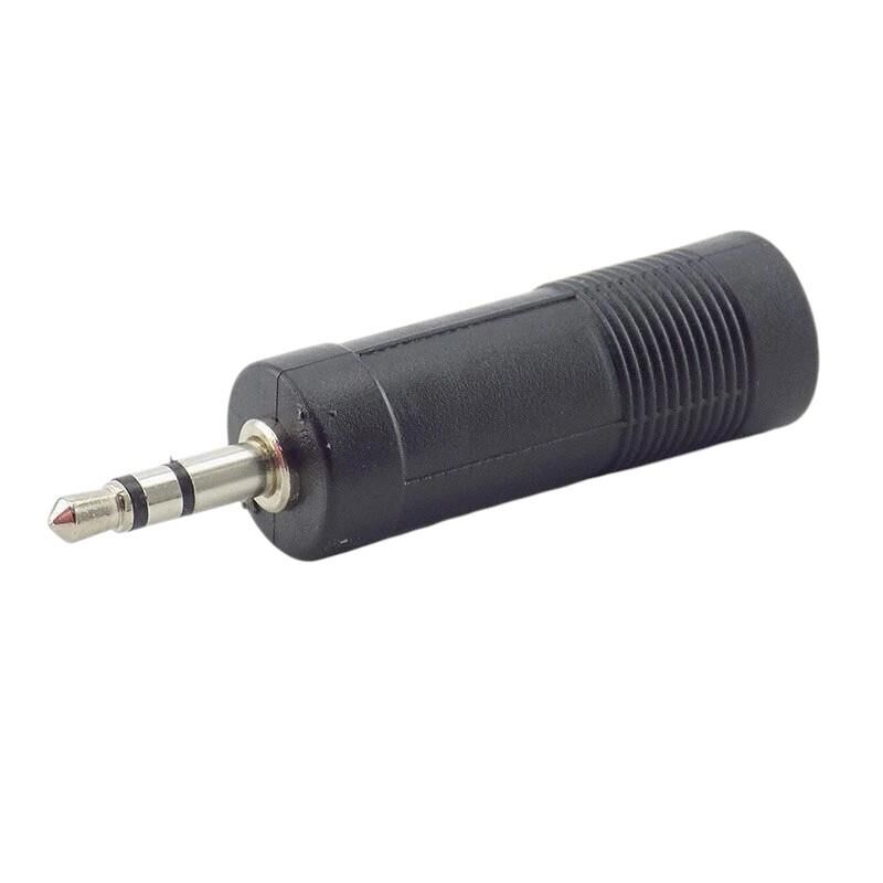 Ayt 3.5 Mm Stereo Erkek 6.3 Mm Stereo Dişi 3.5 mm Kulaklık Mikrofon Girişini 6.3 mm Çevirici Dönüştürücü Aparat