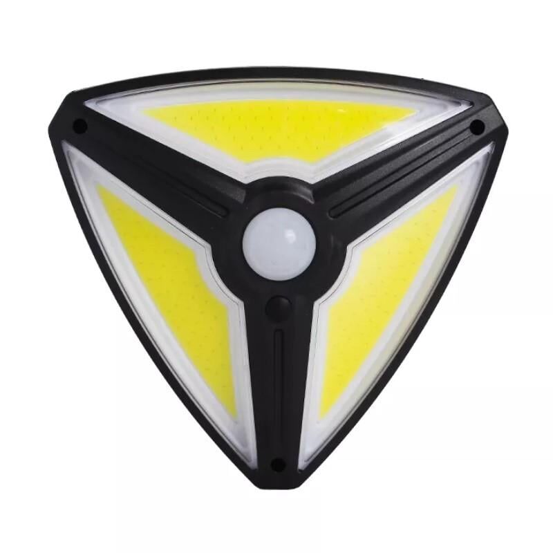 Powermaster MX-1219B 150 Cob Ledli Sensörlü 3 Modlu Solar Güneş Enerjili Duvar Lambası Bahçe Aydınlatması