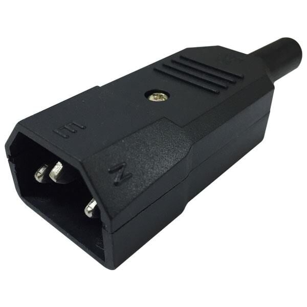 C7 Power Seyyar Erkek Fiş Ic-215 Pc Bilgisayar Monitör Enerji Elektrik Kablosu Soketi