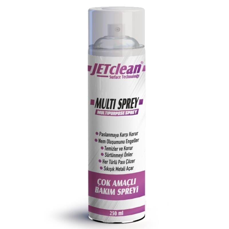 Jetclean WD-40 250 Ml Demir Pas Sökücü Multisprey Ağır Pas Sökücü Sprey
