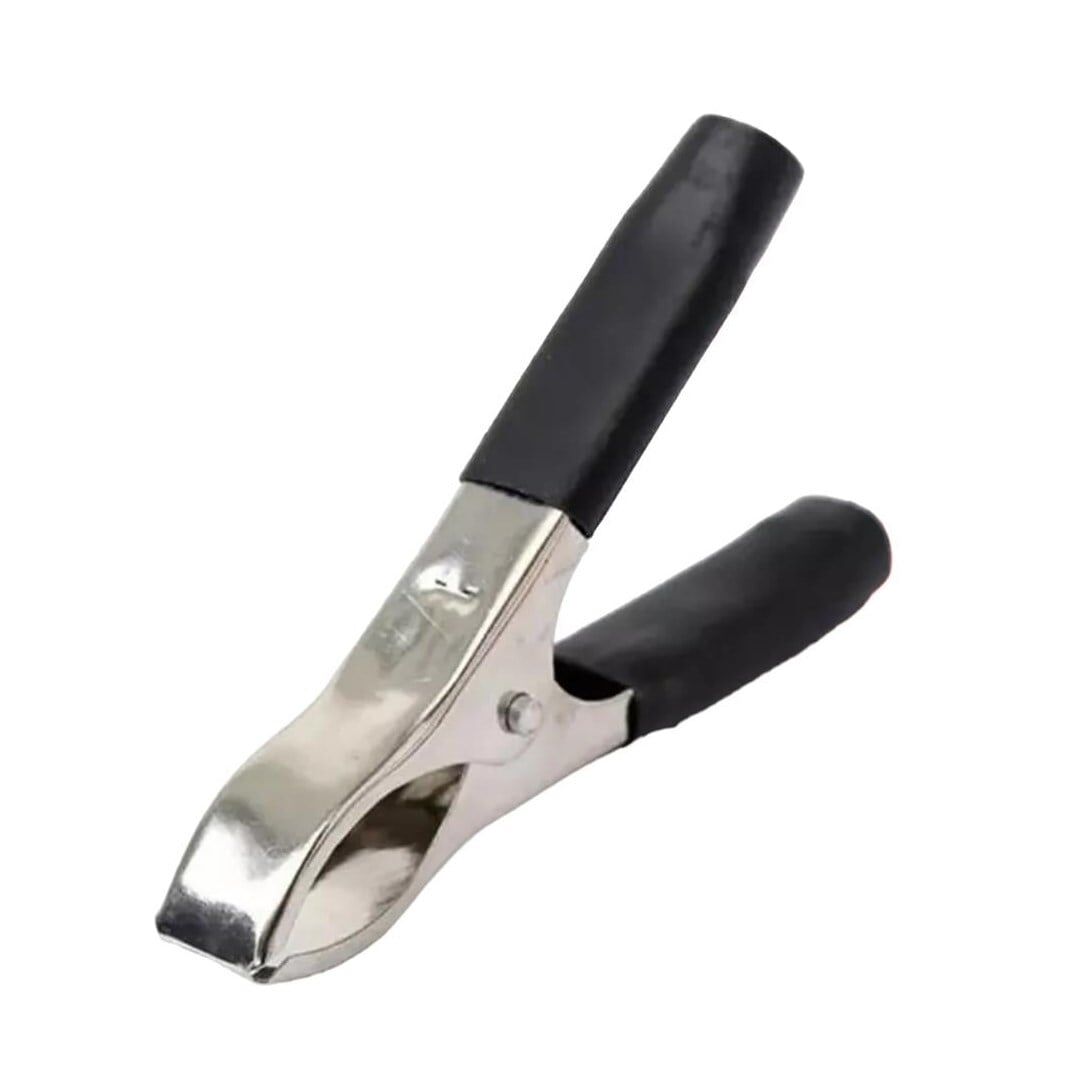 ORTA BOY 70 MM SİYAH-KIRMIZI KROKODİL AKÜ MAŞASI