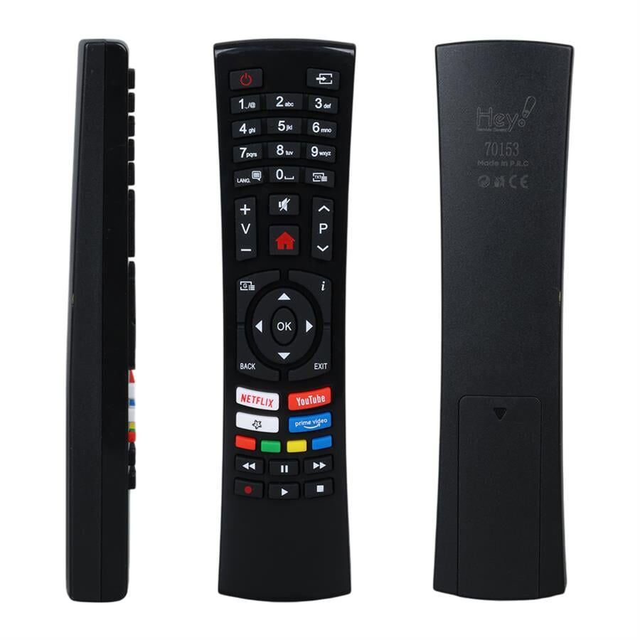 Ayt Küçük Kalıp Toshiba Uyumlu CT-8528 Netflix Youtube Rakuten TV Tuşlu Lcd Led TV Kumanda