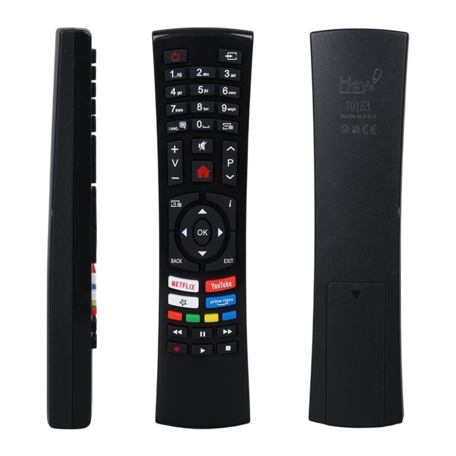 Ayt Küçük Kalıp Toshiba Uyumlu CT-8528 Netflix Youtube Rakuten TV Tuşlu Lcd Led TV Kumanda