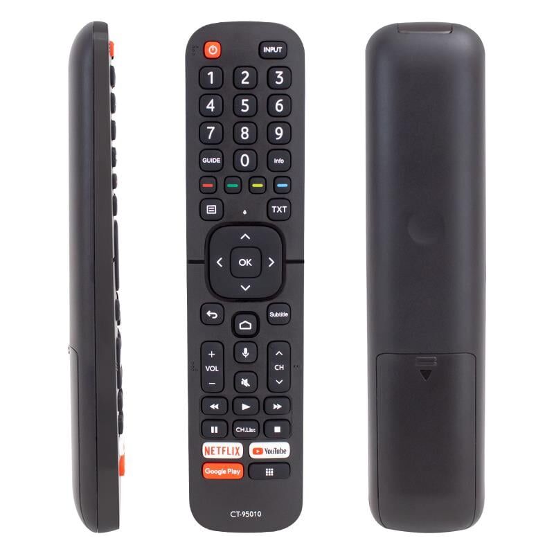 Ayt Toshiba Uyumlu CT-95010 Netflix Youtube Google Play Prime Tuşlu Video Ses Komutlu Lcd-Led Tv Kumandası