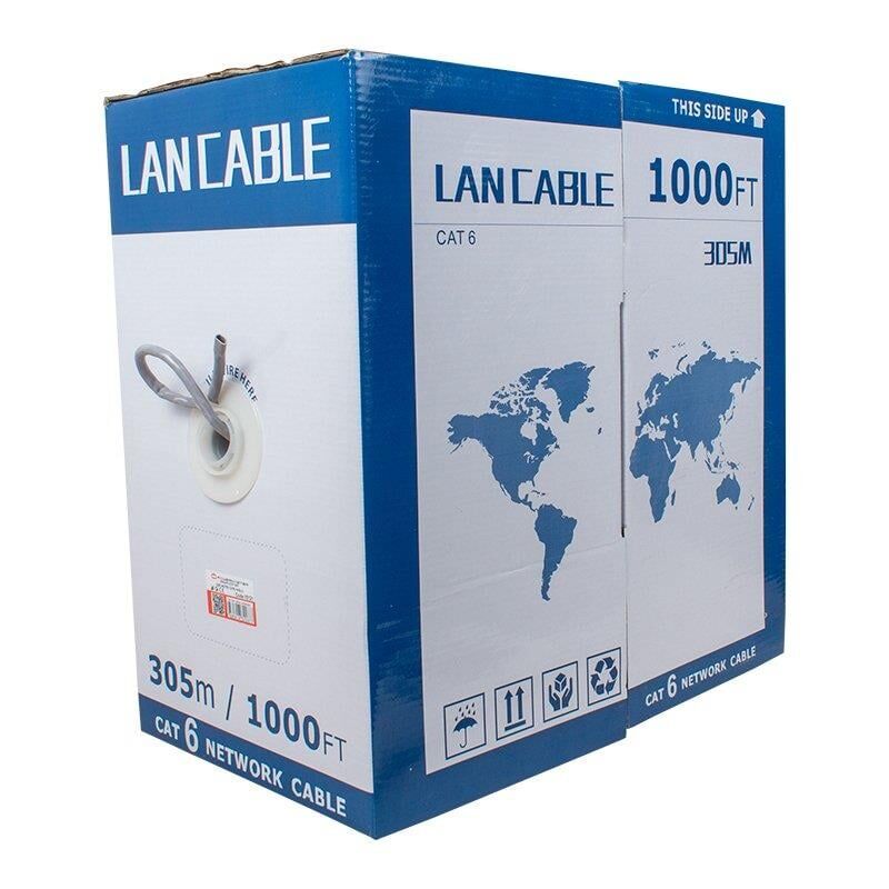 Powermaster 23 AWG 0.57 305 Metre CAT6 Ethernet Kablo Kaliteli İnternet Kablosu