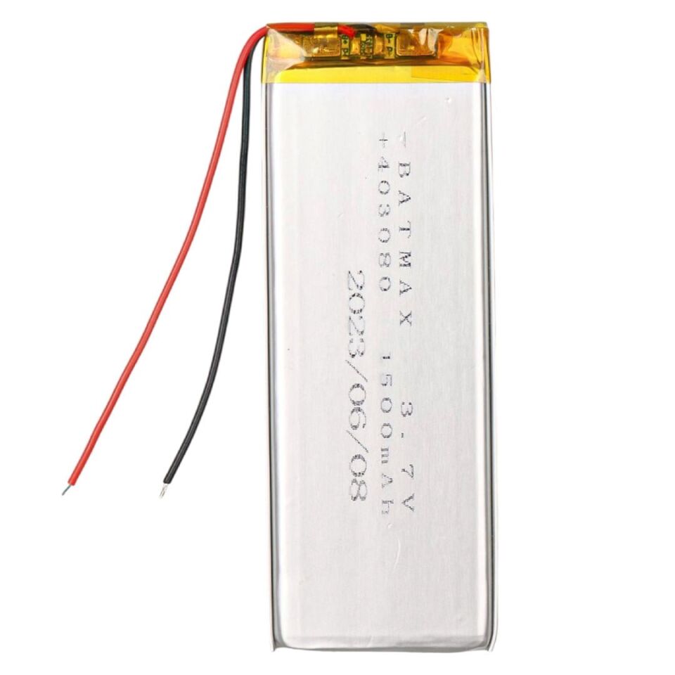Powermaster 403080 3.7 Volt 1300 Mah Lityum Polimer Pil 40x30x80 mm