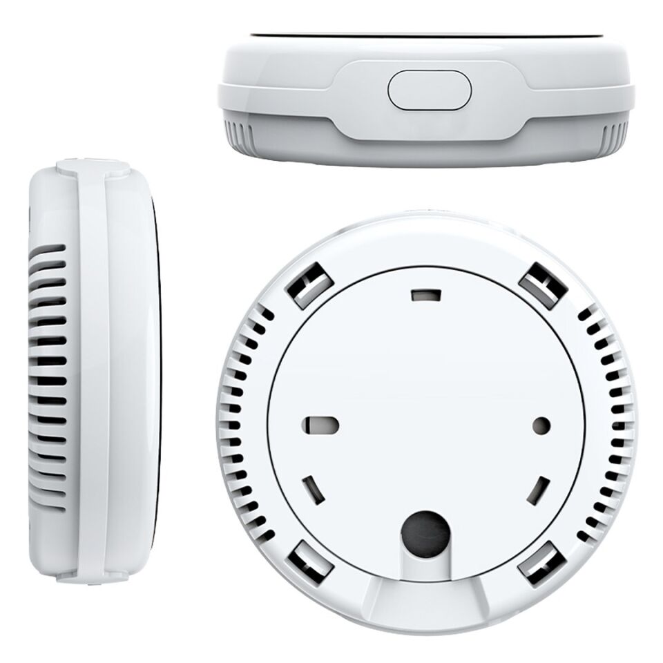 Sunup SN-38805 Wi-Fi Akıllı Doğal Gaz Ve Sıcaklık Ev Tipi Kaçak Dedektörü TFT Ekranlı