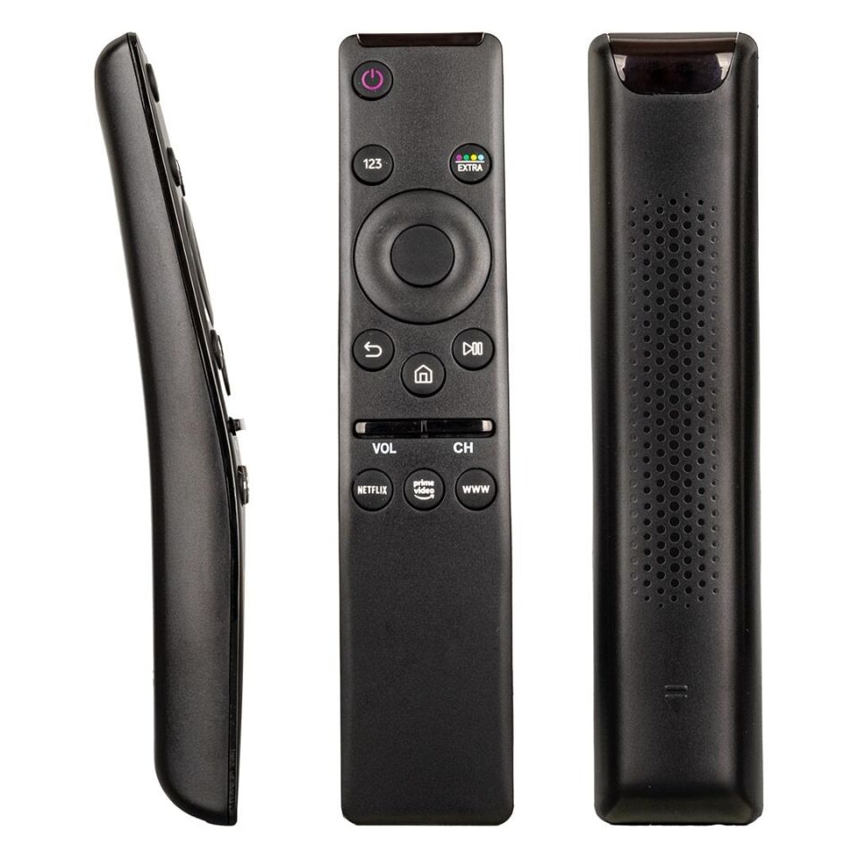 Huayu RM-L1593 Samsung Netflix Prime Video Tuşlu Lcd Led Tv Sihirli Kumanda Uhd Curved Tv Kumandası