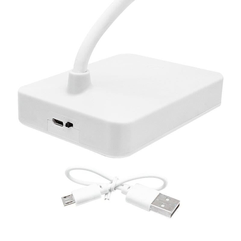 Powermaster MX-8803B USB li Dokunmatik Düğmeli Üç Modlu Masa Lambası Esnek Kitap Okuma Lambası