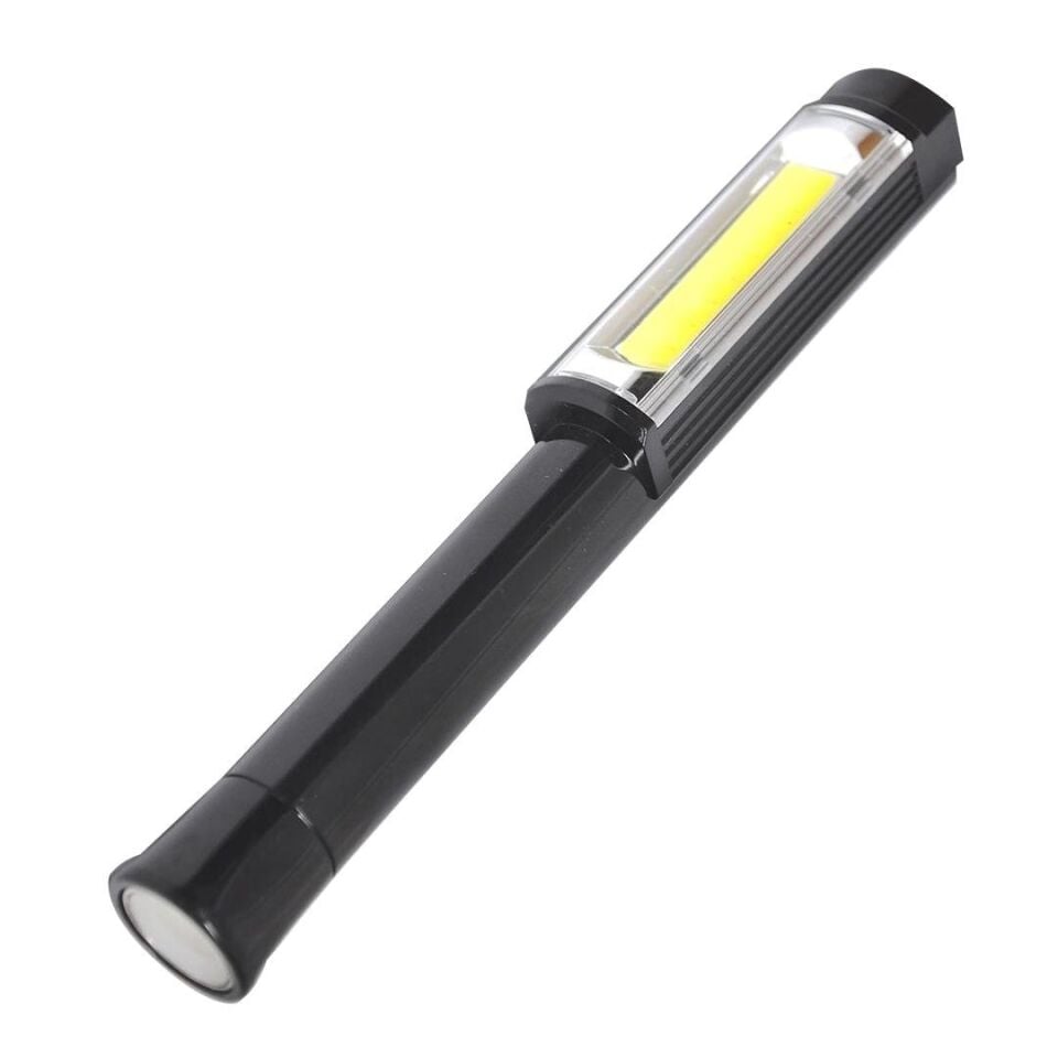 Powermaster PM-21570 Pilli El Feneri Aydınlatma Acil Durum Lambalı 3 Modlu Beyaz Kırmızı Işık