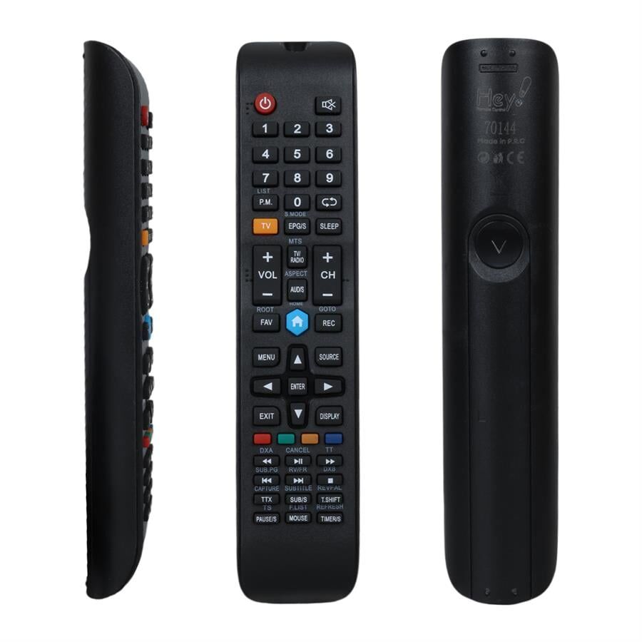 Hey Küçük Kalıp Skytech Sarı TV Tuşlu Smart Lcd Led TV Kumanda