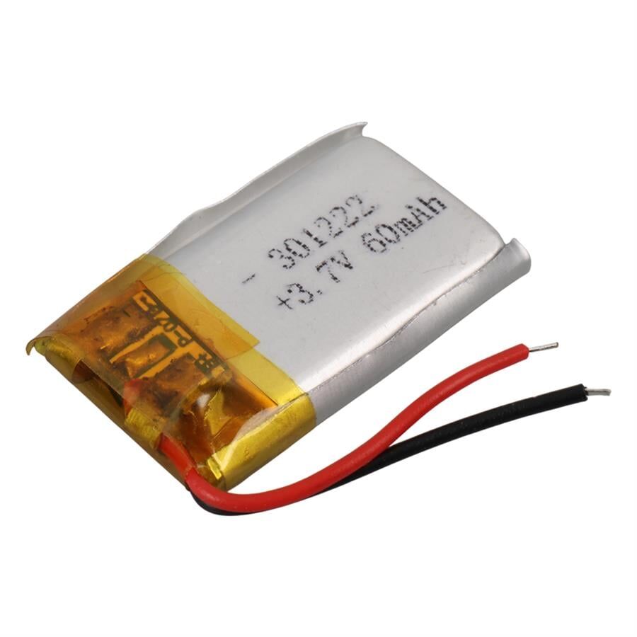 Powermaster 30x12x22mm 3.7V 60 mAh Lityum Polimer Li-Po Batarya Ciklet Pil 30X12X22 MM