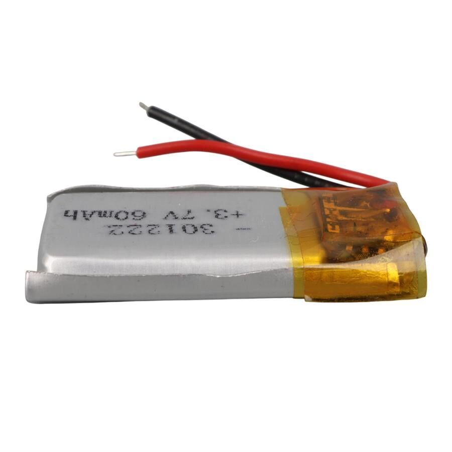 Powermaster 30x12x22mm 3.7V 60 mAh Lityum Polimer Li-Po Batarya Ciklet Pil 30X12X22 MM