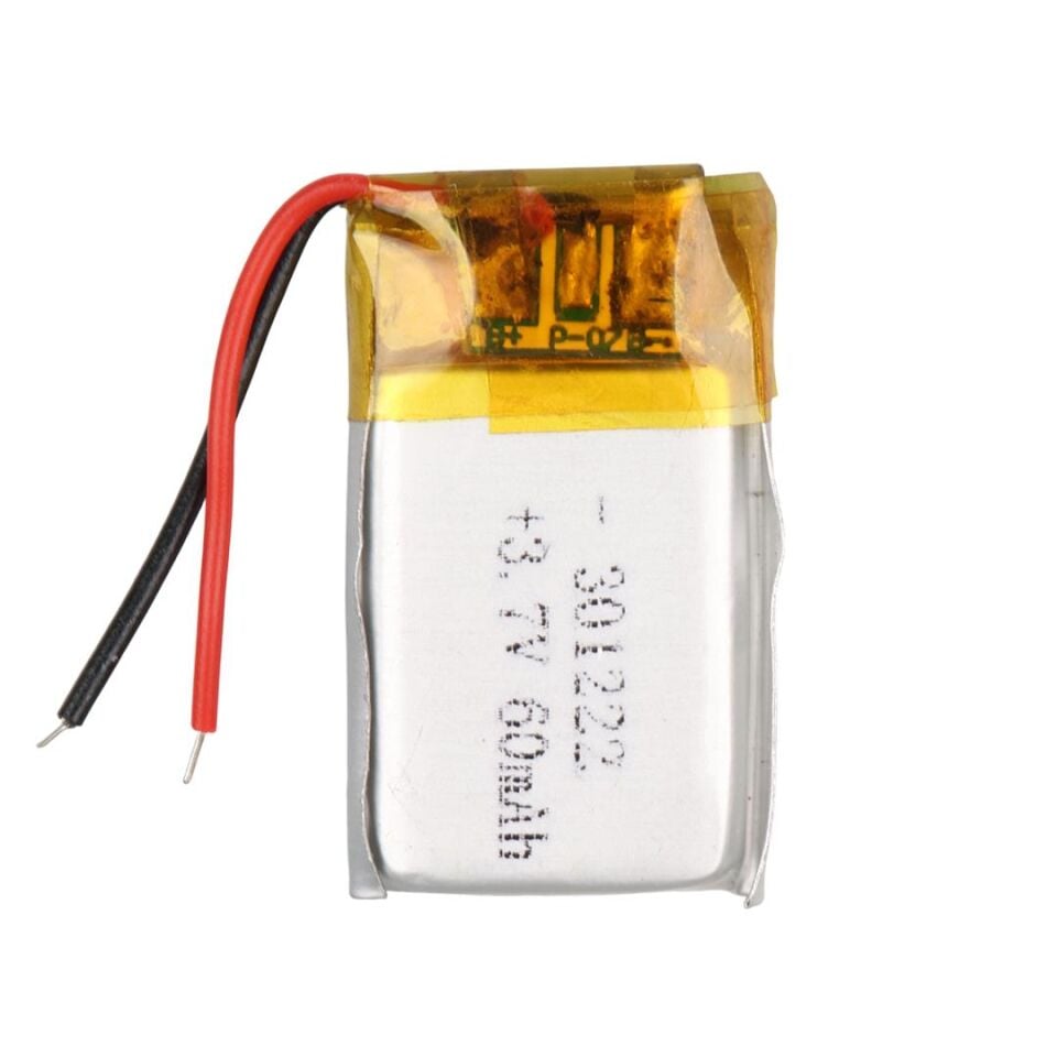 Powermaster 30x12x22mm 3.7V 60 mAh Lityum Polimer Li-Po Batarya Ciklet Pil 30X12X22 MM