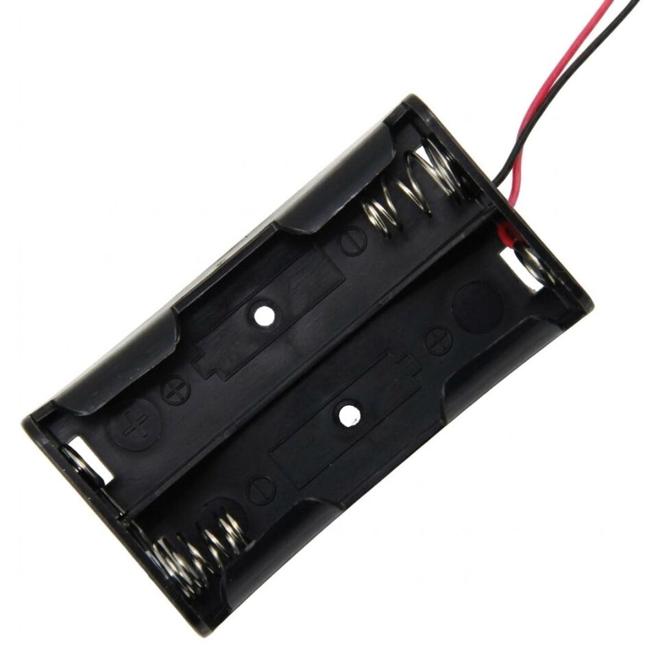 Powermaster Pil Yuvası Çiftli 18650 Piller İçin 18650 Li-on Pil Yuvası
