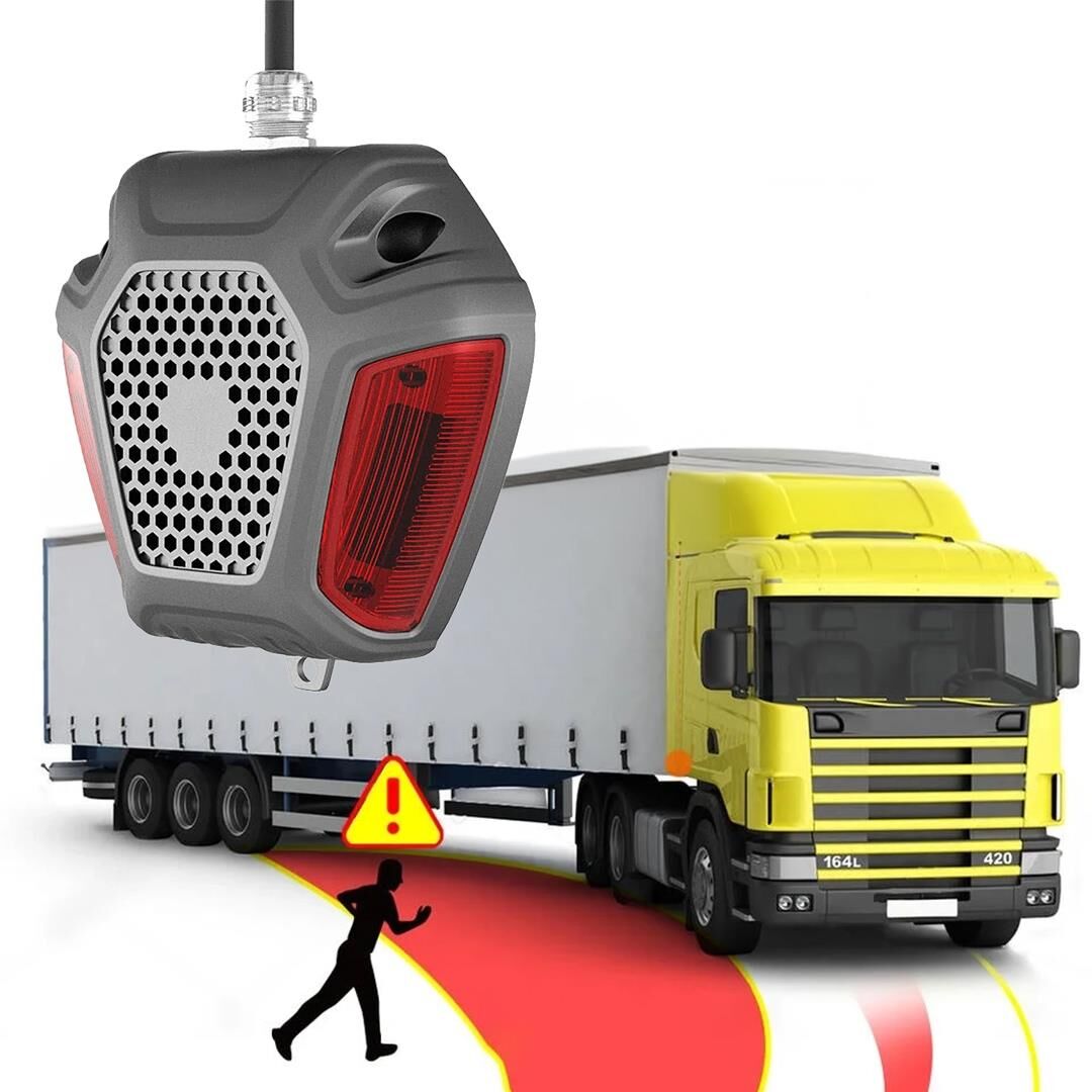 Ayt Pm-21671 Tır Kamyon Kör Nokta Uyarı Ve Acil Aydınlatma Sistemi Sensörsüz Türkçe Sesli Kör Nokta Uyarıcı