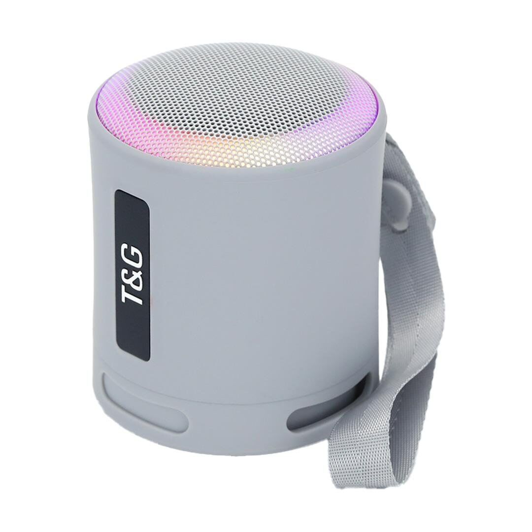 T&G TG373 Taşınabilir USB-SD-FM-Bluetooth Destekli RGB Işıklı Wireless Ses Bombası Hoparlör