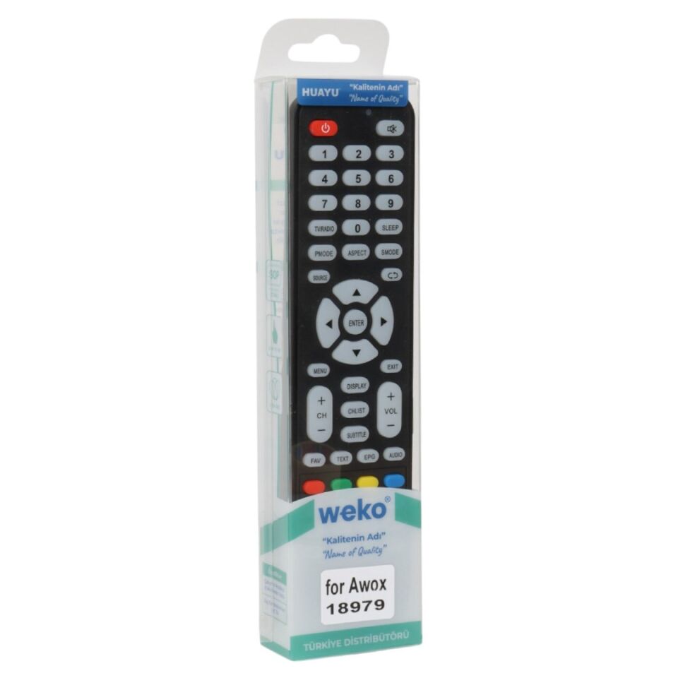 Awox 55'' U5600STR -  PAN3282 / Hisense / Telefox 4K Lcd-Led Smart Tv Kumandası