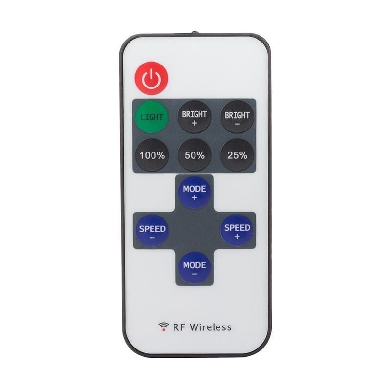 Powermaster 5-12-24 Volt RF Şerit Led Dimmer Uzaktan Kumandalı Led Kontrol Cihazı