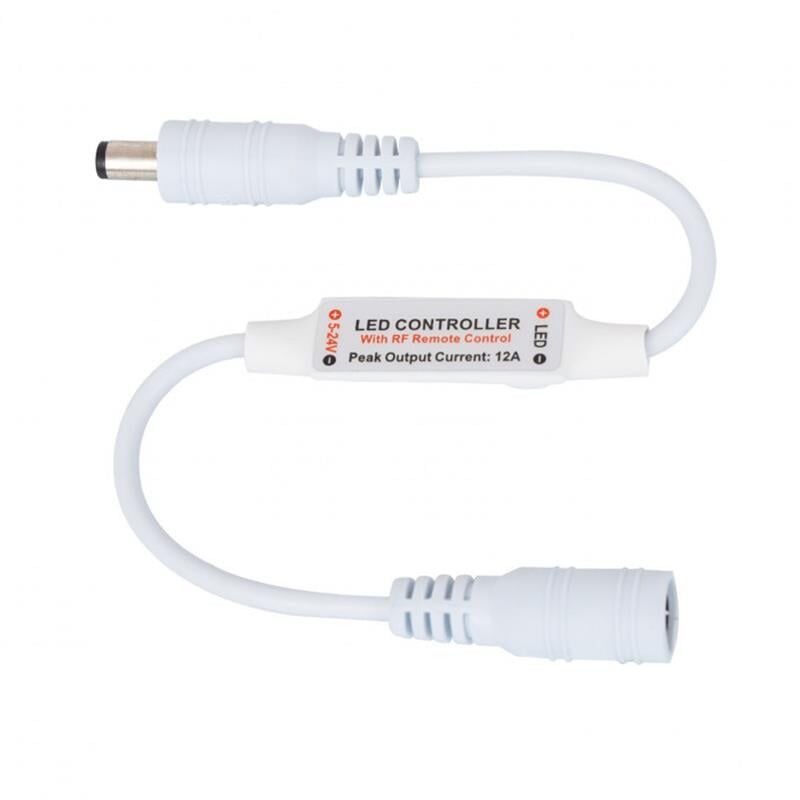 Powermaster 5-12-24 Volt RF Şerit Led Dimmer Uzaktan Kumandalı Led Kontrol Cihazı