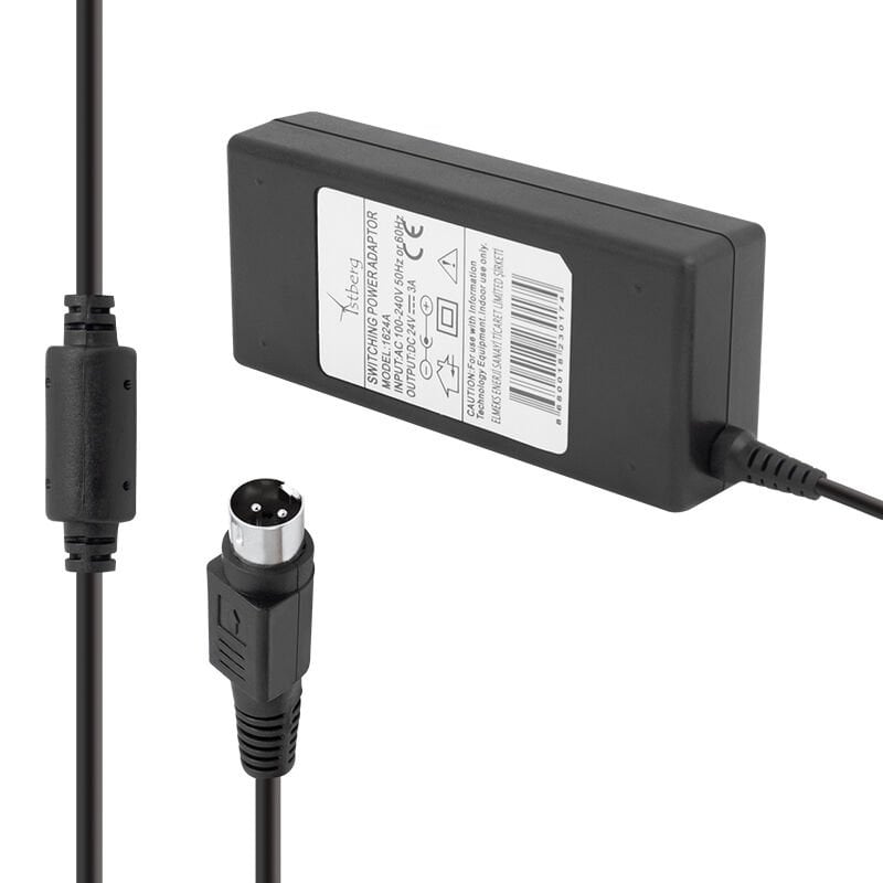 Ayt 24 Volt 3 Amper 3 Pinli Plastik Kasa Masaüstü Printer Adaptör Şarj Aleti Cihazı