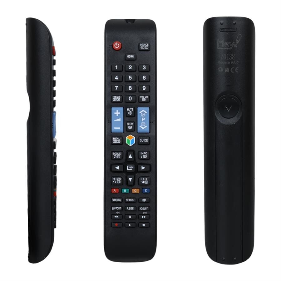 Ayt Küçük Kalıp Samsung Uyumlu AA59-0638A 3D Tuşlu Lcd Led TV Kumanda