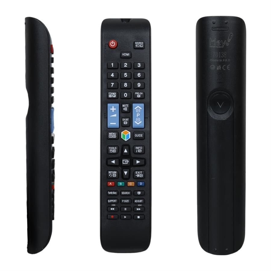 Ayt Küçük Kalıp Samsung Uyumlu AA59-0638A 3D Tuşlu Lcd Led TV Kumanda