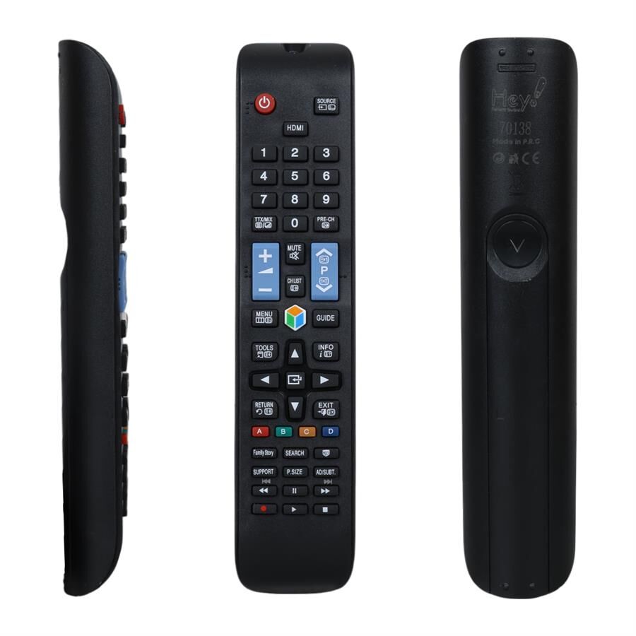 Ayt Küçük Kalıp Samsung Uyumlu AA59-0638A 3D Tuşlu Lcd Led TV Kumanda
